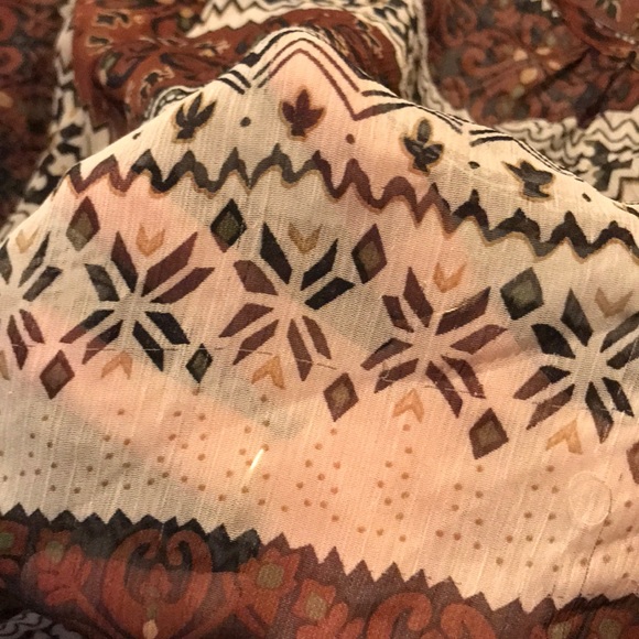 Boho sheer ‘In Love’ tunic M - Picture 6 of 6